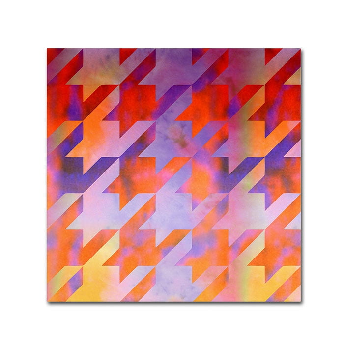 Trademark Fine Art "Houndstooth VIII" Canvas Art by Color Bakery