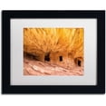 thumbnail image 1 of Trademark Fine Art "House On Fire" Canvas Art by Pierre Leclerc, White Matte/Black Frame, 1 of 1