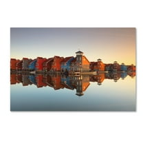 Trademark Fine Art 'House Refelctions' Canvas Art by Fiorenzo Carozzi