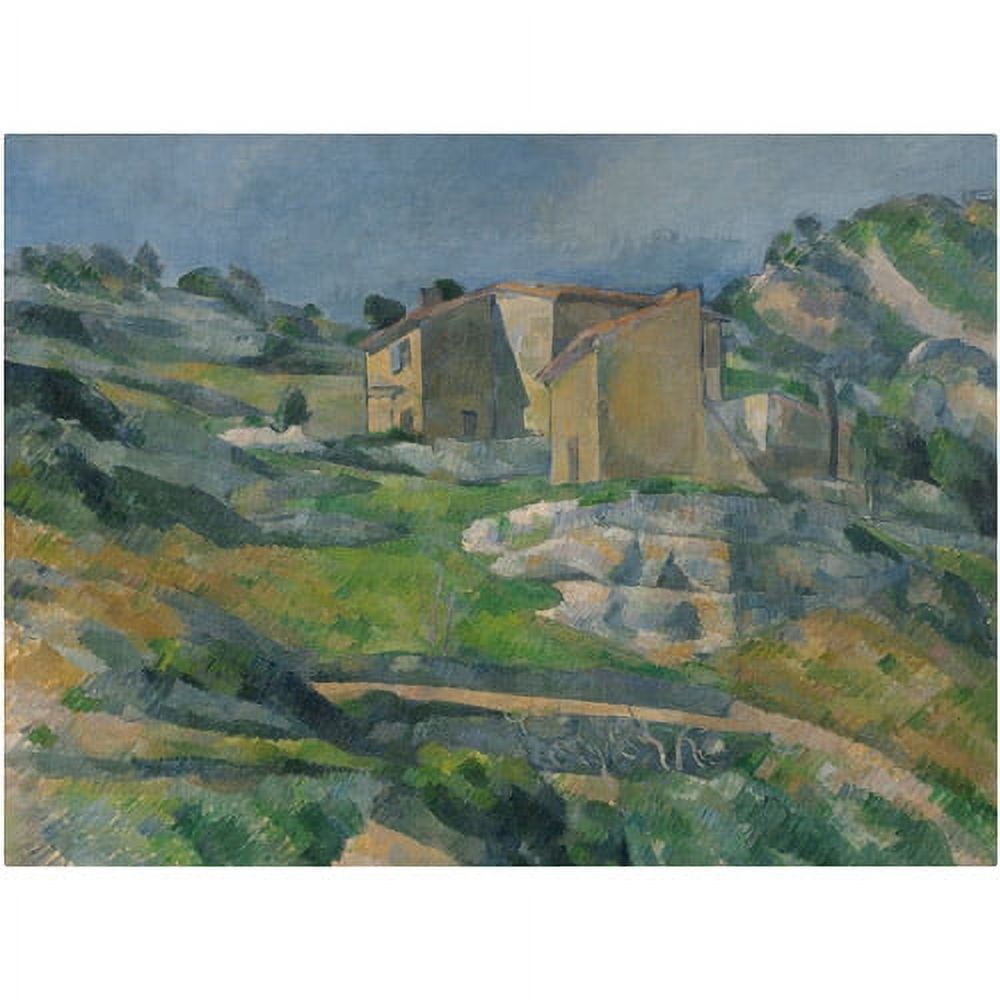 Paul Cezanne Houses in Provence Canvas Art, 35 x 47