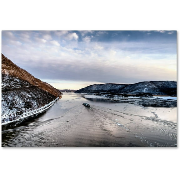 Trademark Fine Art "Hudson Valley" Canvas Art by David Ayash