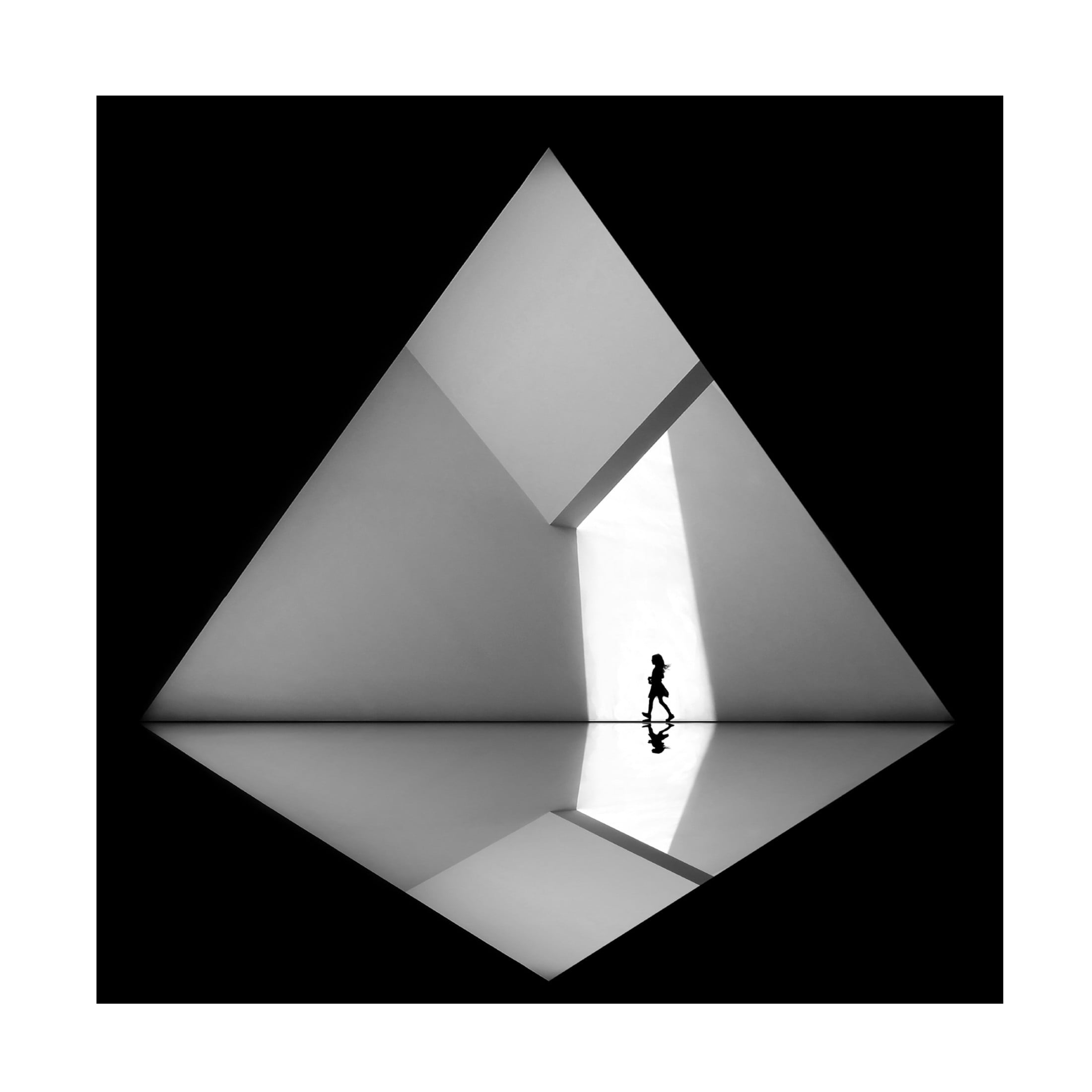 Trademark Fine Art Huib Limberg  Walking the Diamond 01 Canvas Wall Art
