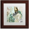 thumbnail image 1 of Trademark Fine Art "Hummingbird Batik I" Canvas Art by Color Bakery White Matte, Wood Frame, 1 of 1