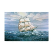 Trademark Fine Art 'Hunter Heading Out' Canvas Art by Jack Wemp