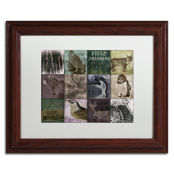 Trademark Fine Art 'Hunting Season VI' Matted Framed Art by Color Bakery