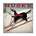 thumbnail image 1 of Trademark Fine Art 'Husky Ski Co' Canvas Art by Ryan Fowler, 1 of 4