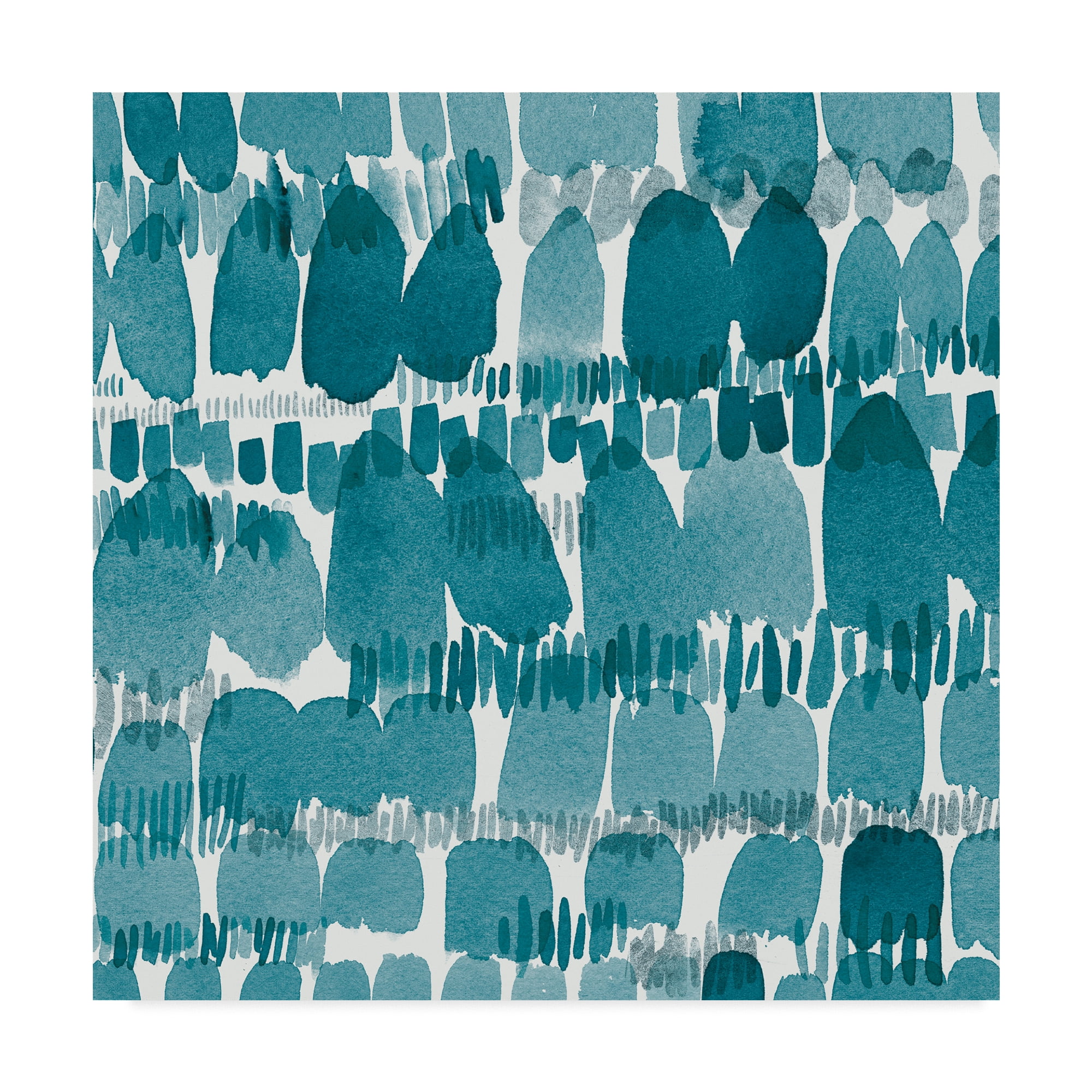 Trademark Fine Art 'Hustle and Bustle I' Canvas Art by Moira Hershey