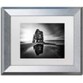 thumbnail image 1 of Trademark Fine Art 'Hvitserkur' Canvas Art by Philippe Sainte-Laudy, White Matte, Silver Frame, 1 of 1