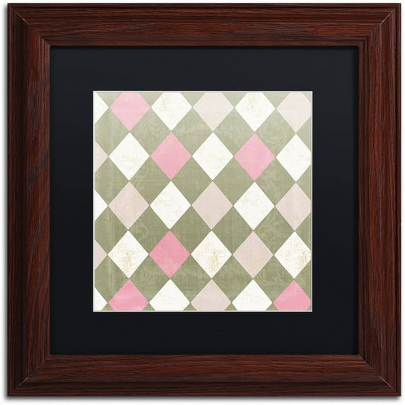 Trademark Fine Art "Hyacinth III" Canvas Art by Color Bakery Black Matte, Wood Frame