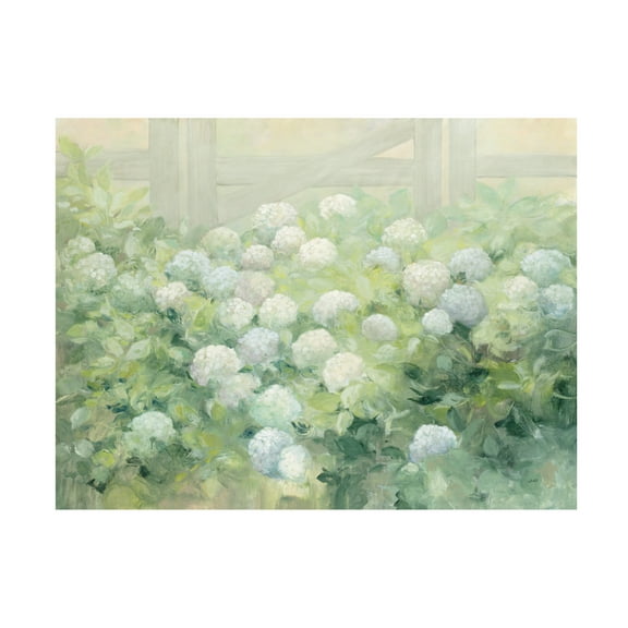 Trademark Fine Art 'Hydrangea Lane' Canvas Art by Julia Purinton