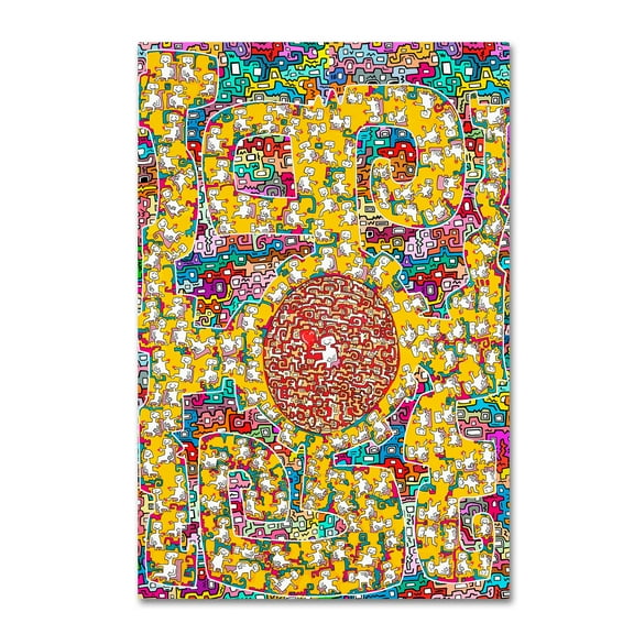 Trademark Fine Art 'I Give You My Heart' Canvas Art by Miguel Balbas