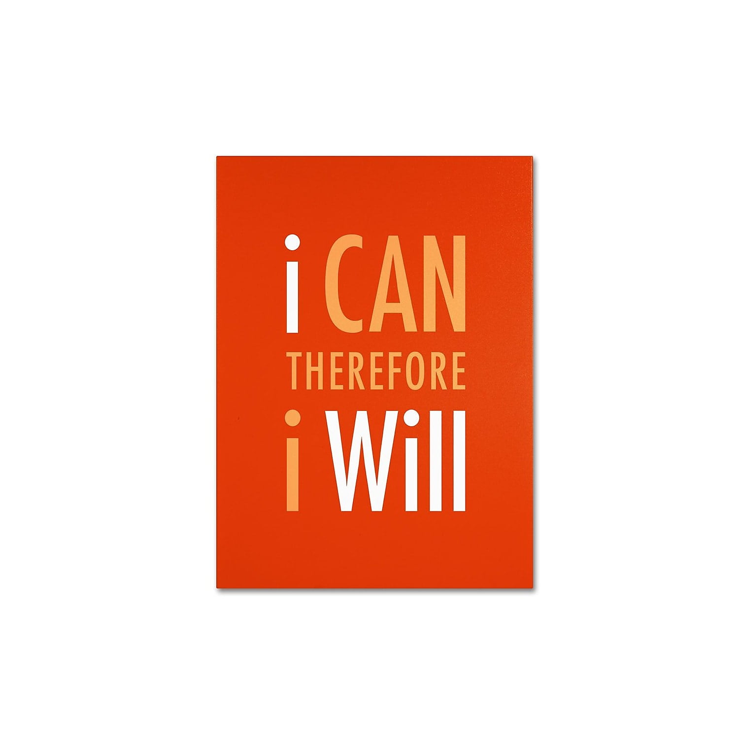 Trademark Fine Art "I Will III" Canvas Art by Megan Romo
