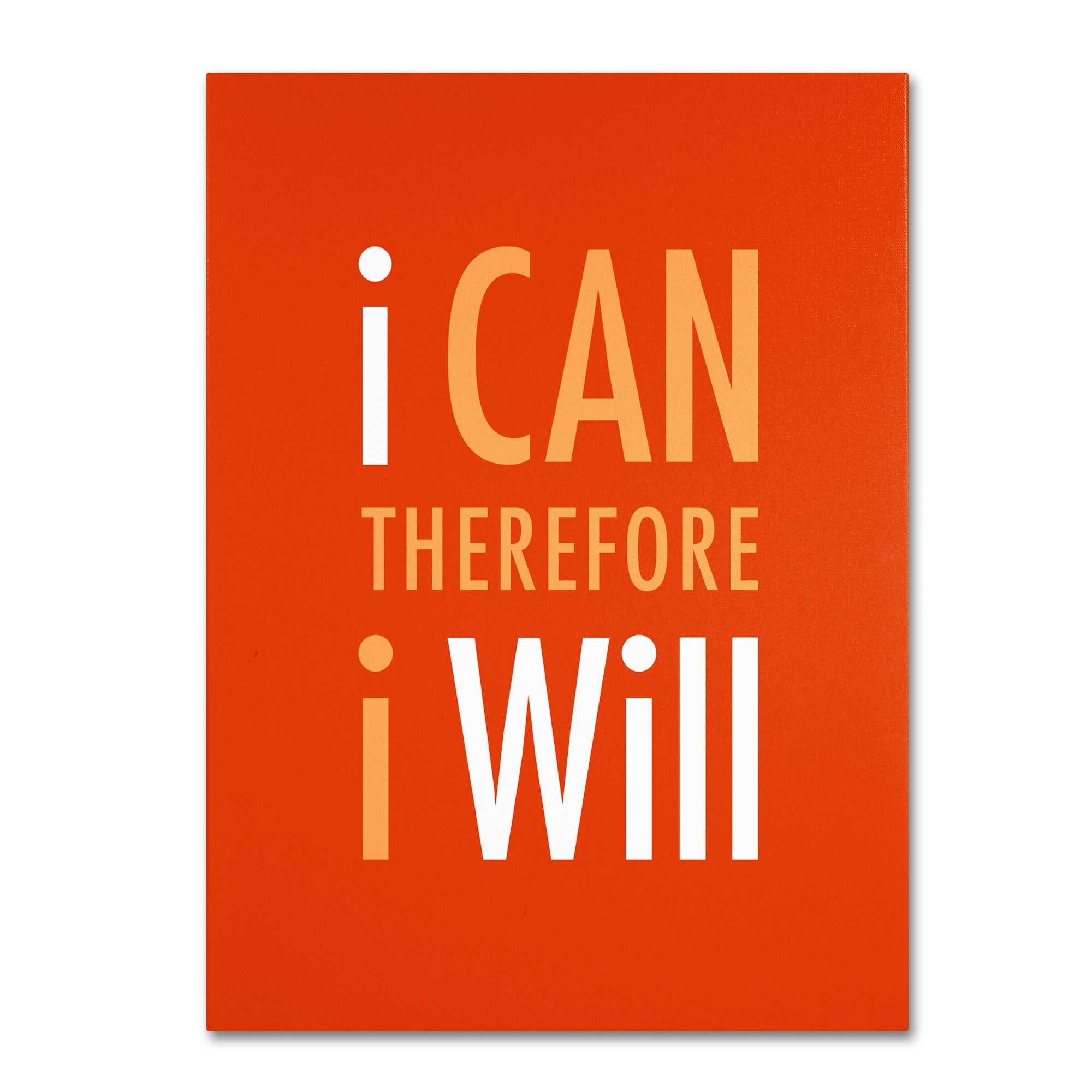 Trademark Fine Art "I Will III" Canvas Art by Megan Romo