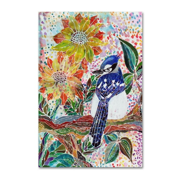 Trademark Fine Art 'I am Cheep' Canvas Art by Lauren Moss