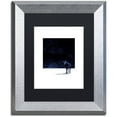 thumbnail image 1 of Trademark Fine Art 'I'm Going Back' Canvas Art by Robert Farkas, Black Matte, Silver Frame, 1 of 4