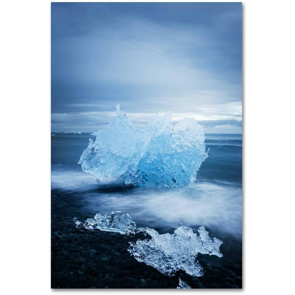 Trademark Fine Art 'Ice Jewelry' Canvas Art by Philippe Sainte-Laudy