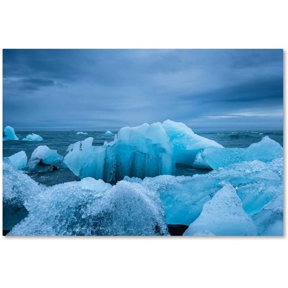 Trademark Fine Art 'Ice Park' Canvas Art by Philippe Sainte-Laudy