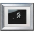 thumbnail image 1 of Trademark Fine Art 'Ice Sculpture' Canvas Art by Philippe Sainte-Laudy, White Matte, Silver Frame, 1 of 1