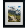 thumbnail image 1 of Trademark Fine Art 'Icefield Parkway' Canvas Art by Pierre Leclerc, White Matte, Black Frame, 1 of 1