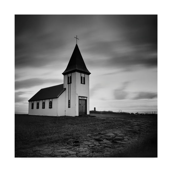 Trademark Fine Art 'Iceland Hellnar Church' Canvas Art by Nina Papiorek