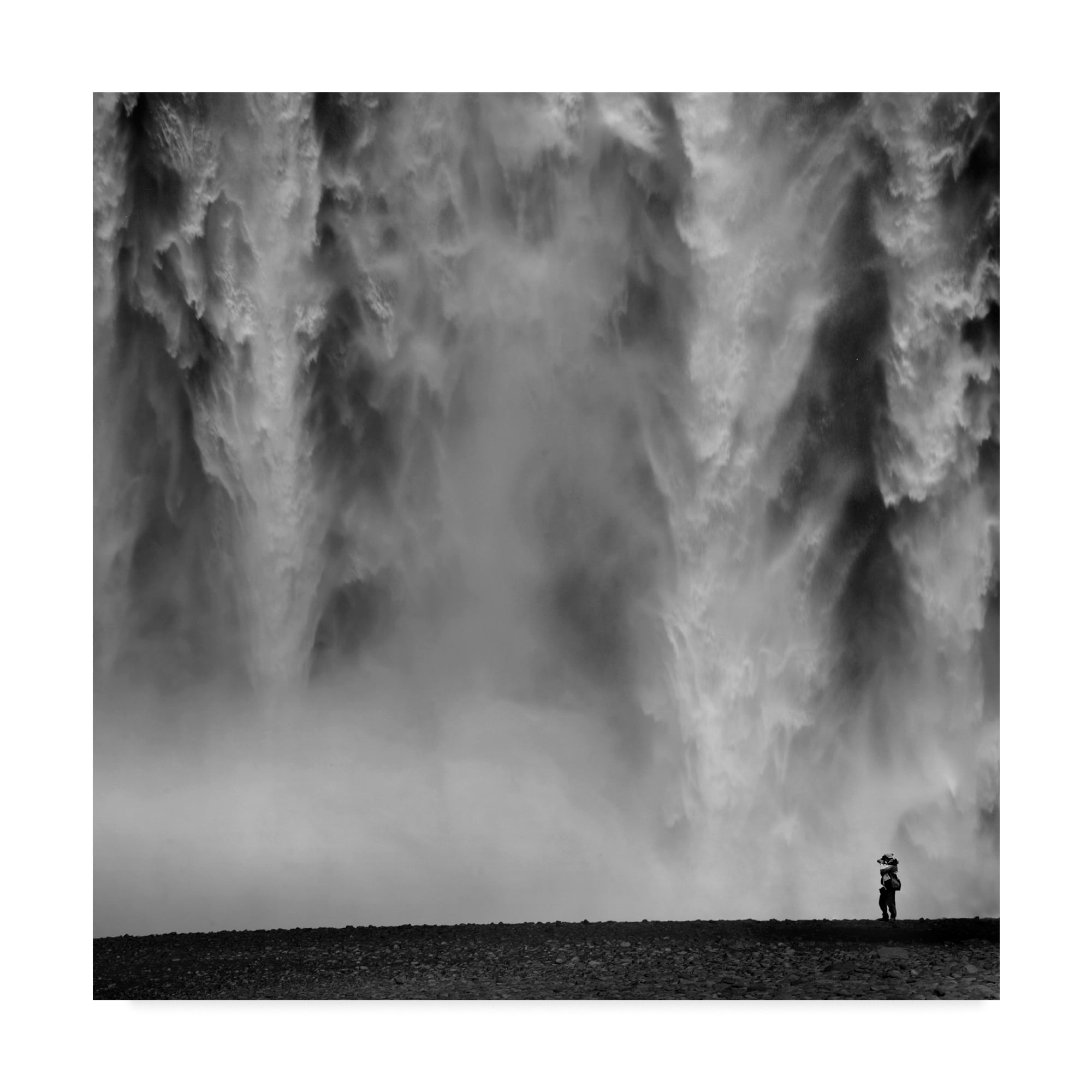 Trademark Fine Art 'Iceland Landscape 1' Canvas Art by Maciej Duczynski