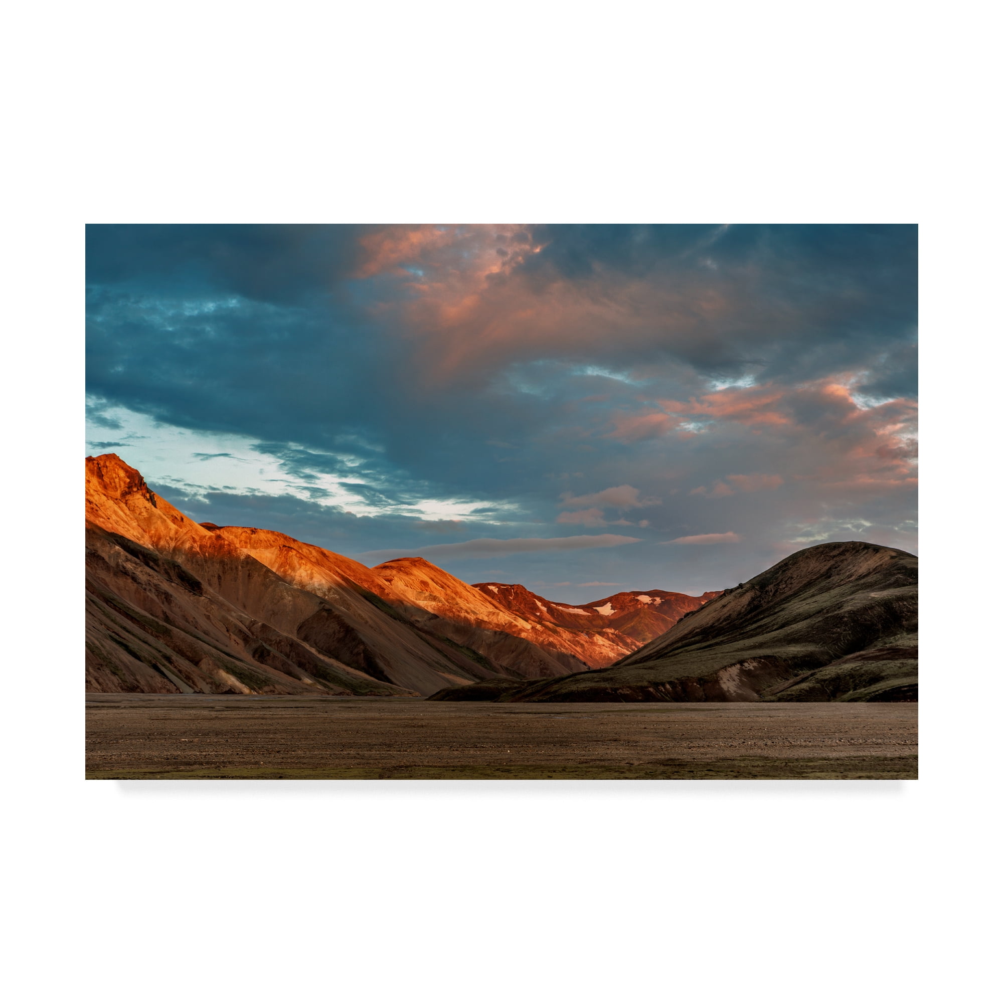 Trademark Fine Art 'Iceland Landscape 9' Canvas Art by Maciej Duczynski