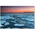 thumbnail image 1 of Trademark Fine Art 'Icy Sunrise' Canvas Art by Pierre Leclerc, 1 of 3