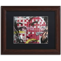 Trademark Fine Art "If You Can" Canvas Art by Dan Monteavaro Black Matte, Wood Frame