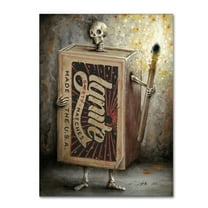 Trademark Fine Art 'Ignite the Dark' Canvas Art by Jason Limon