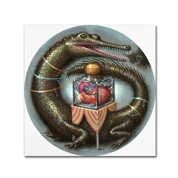 Trademark Fine Art 'Impervious Heart' Canvas Art by Jason Limon