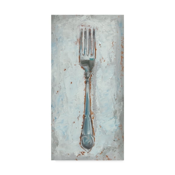 Trademark Fine Art 'Impressionist Flatware II' Canvas Art by Ethan Harper