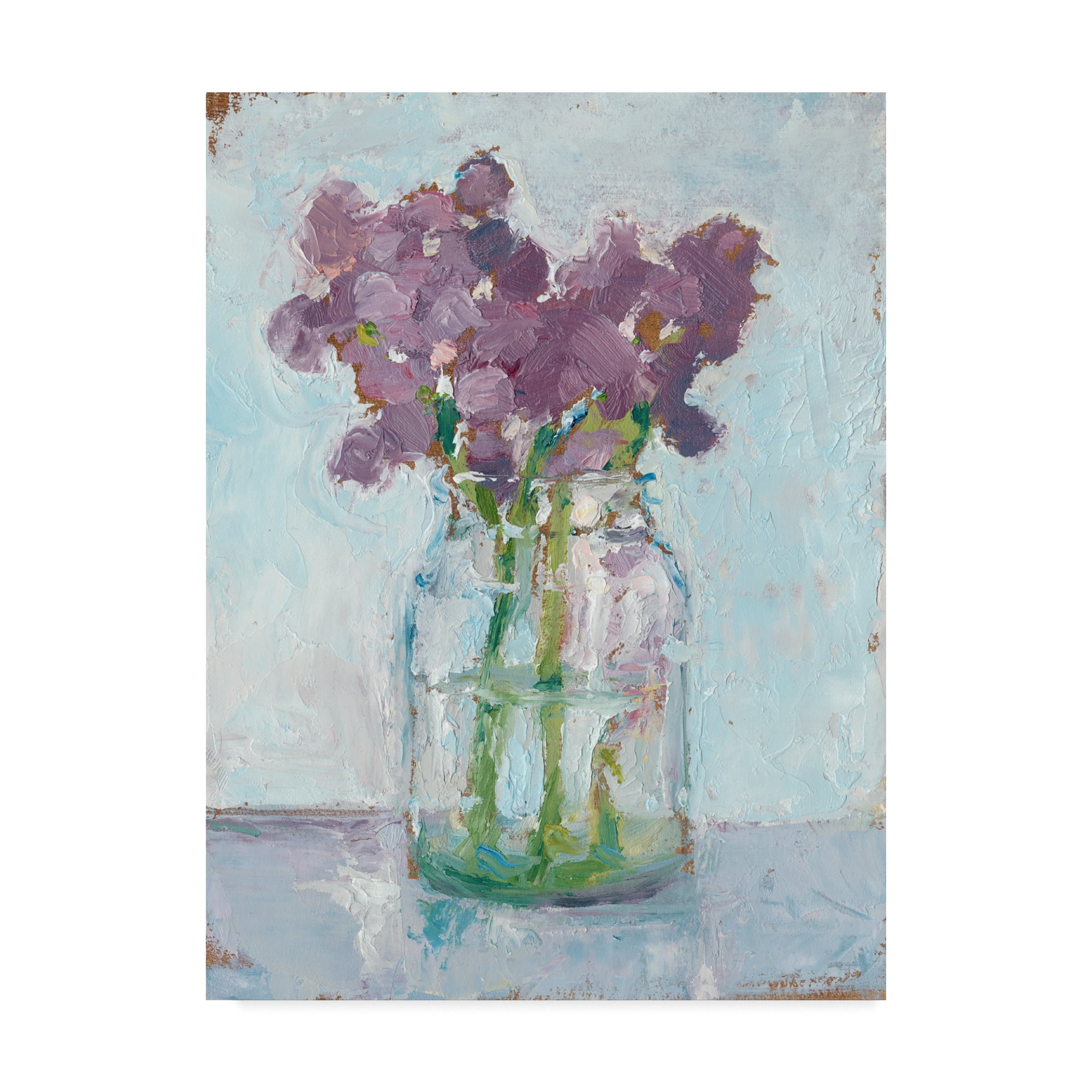 Trademark Fine Art 'Impressionist Floral Study II' Canvas Art by Ethan Harper