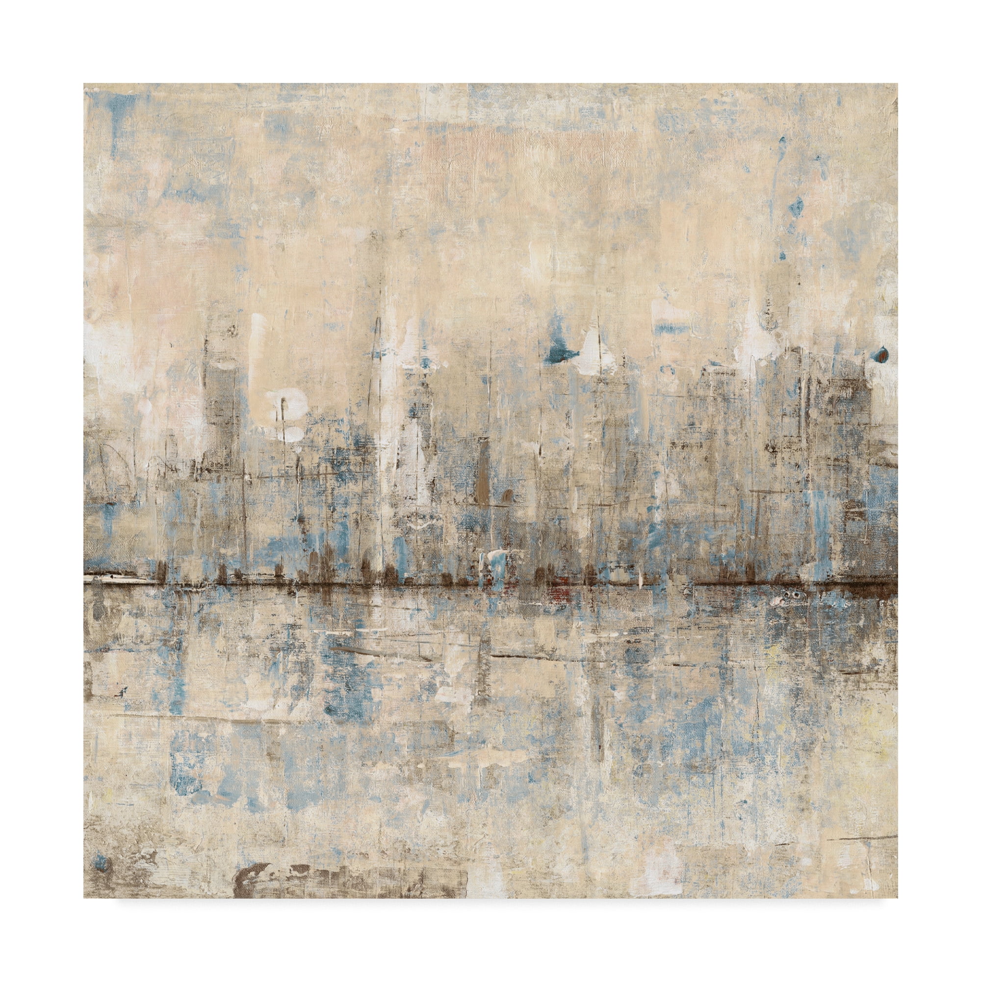 Trademark Fine Art 'Impressionist Skyline I' Canvas Art by Tim OToole