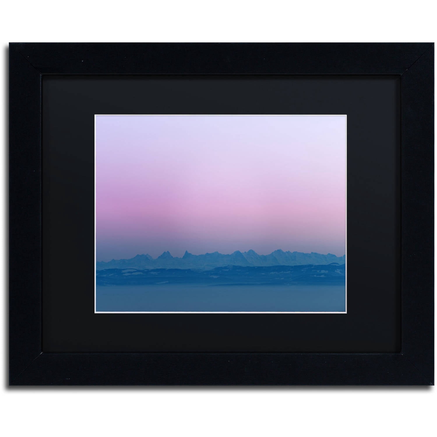 Trademark Fine Art "In Phase" Canvas Art by Philippe Sainte-Laudy, Black Matte, Black Frame
