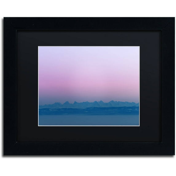 Trademark Fine Art "In Phase" Canvas Art by Philippe Sainte-Laudy, Black Matte, Black Frame
