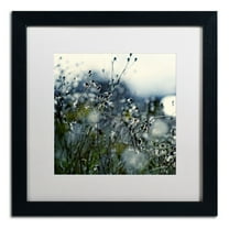 Trademark Fine Art "In Silence" Canvas Art by Beata Czyzowska Young, White Matte, Black Frame