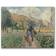 thumbnail image 1 of Trademark Fine Art "In The Garden" Canvas Wall Art by Camille Pissaro, 1 of 2