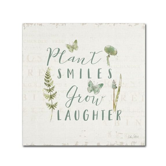 Trademark Fine Art 'In the Forest IV' Canvas Art by Katie Pertiet