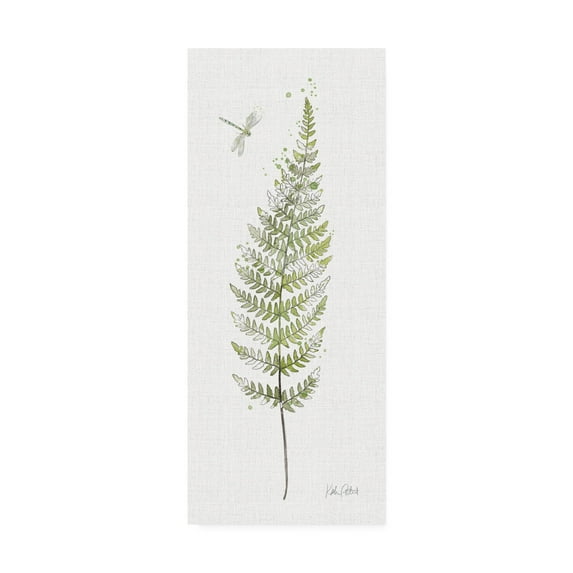 Trademark Fine Art 'In the Forest IX no distress' Canvas Art by Katie Pertiet