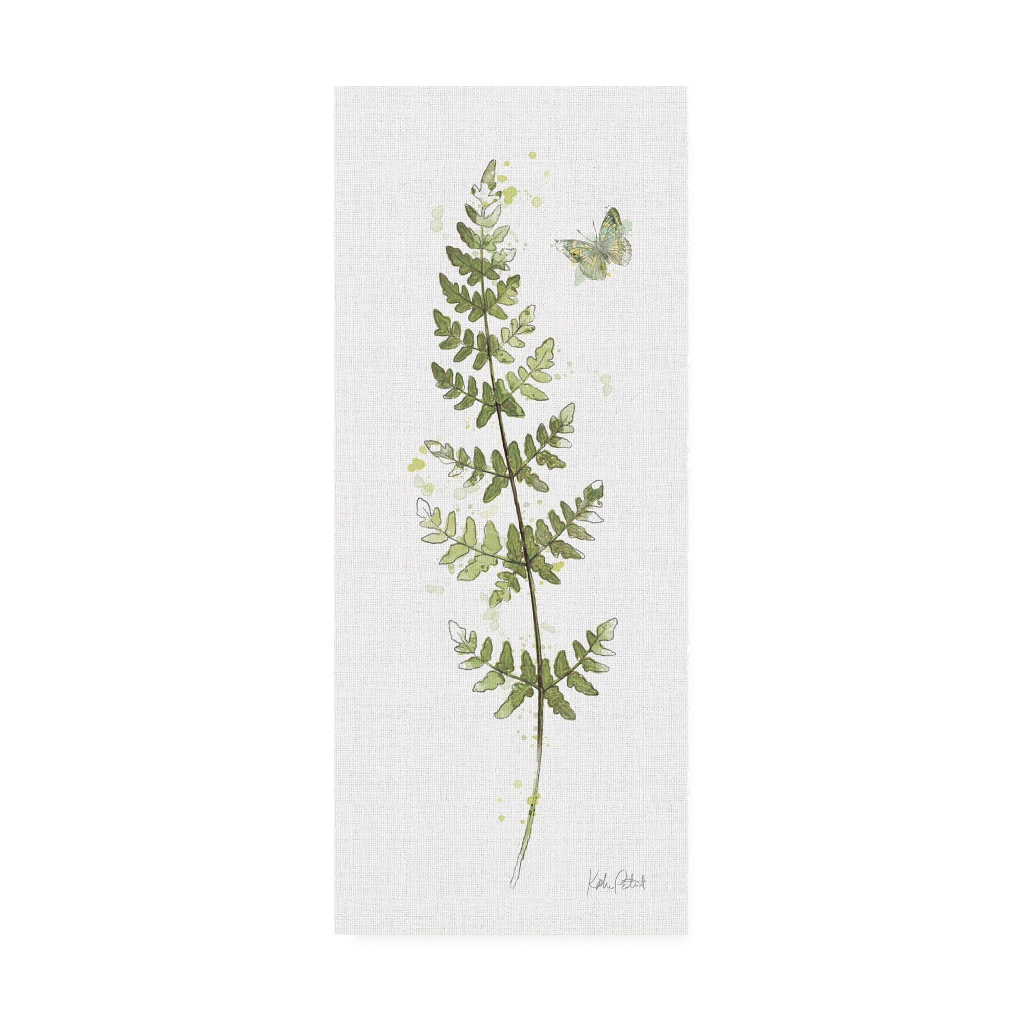 Trademark Fine Art 'In the Forest VIII no distress' Canvas Art by Katie Pertiet