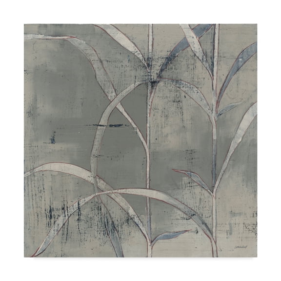 Trademark Fine Art 'In the Garden III Gray' Canvas Art by Kathrine Lovell