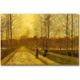 thumbnail image 1 of Trademark Fine Art "In the Golden Gloaming" Canvas Art by John Atkinson Grimshaw, 1 of 1