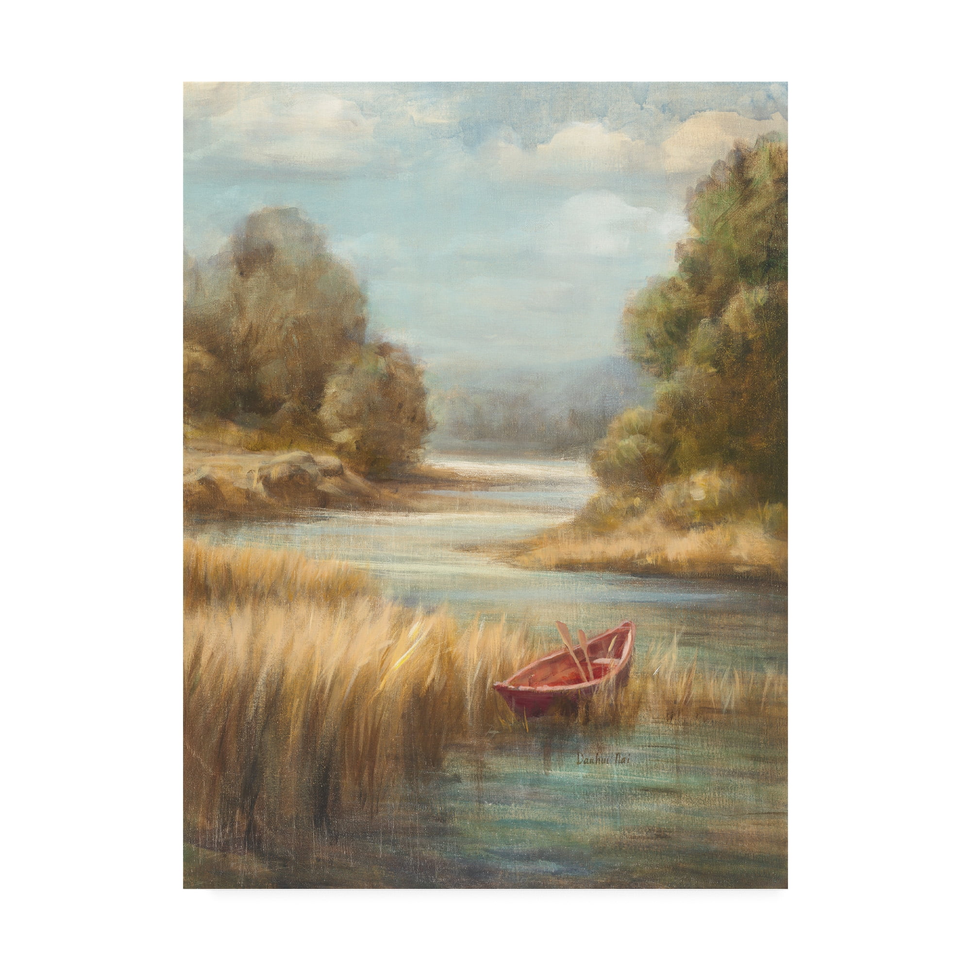 Trademark Fine Art 'In the Valley II' Canvas Art by Danhui Nai