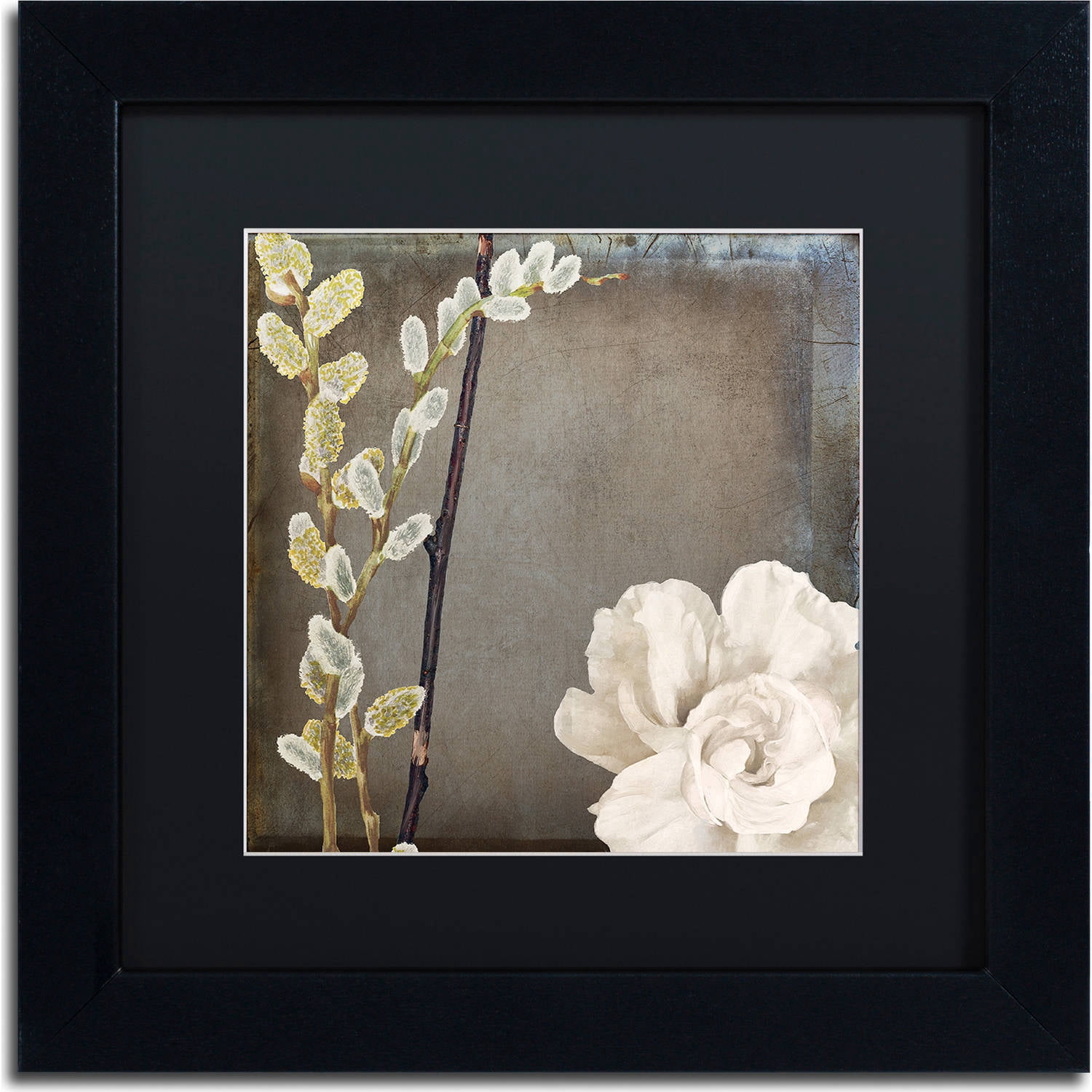 Trademark Fine Art "India I" Canvas Art by Color Bakery, Black Matte, Black Frame