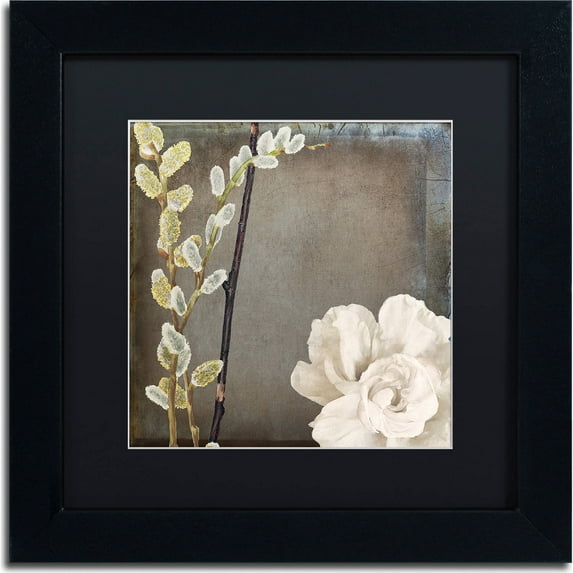 Trademark Fine Art "India I" Canvas Art by Color Bakery, Black Matte, Black Frame