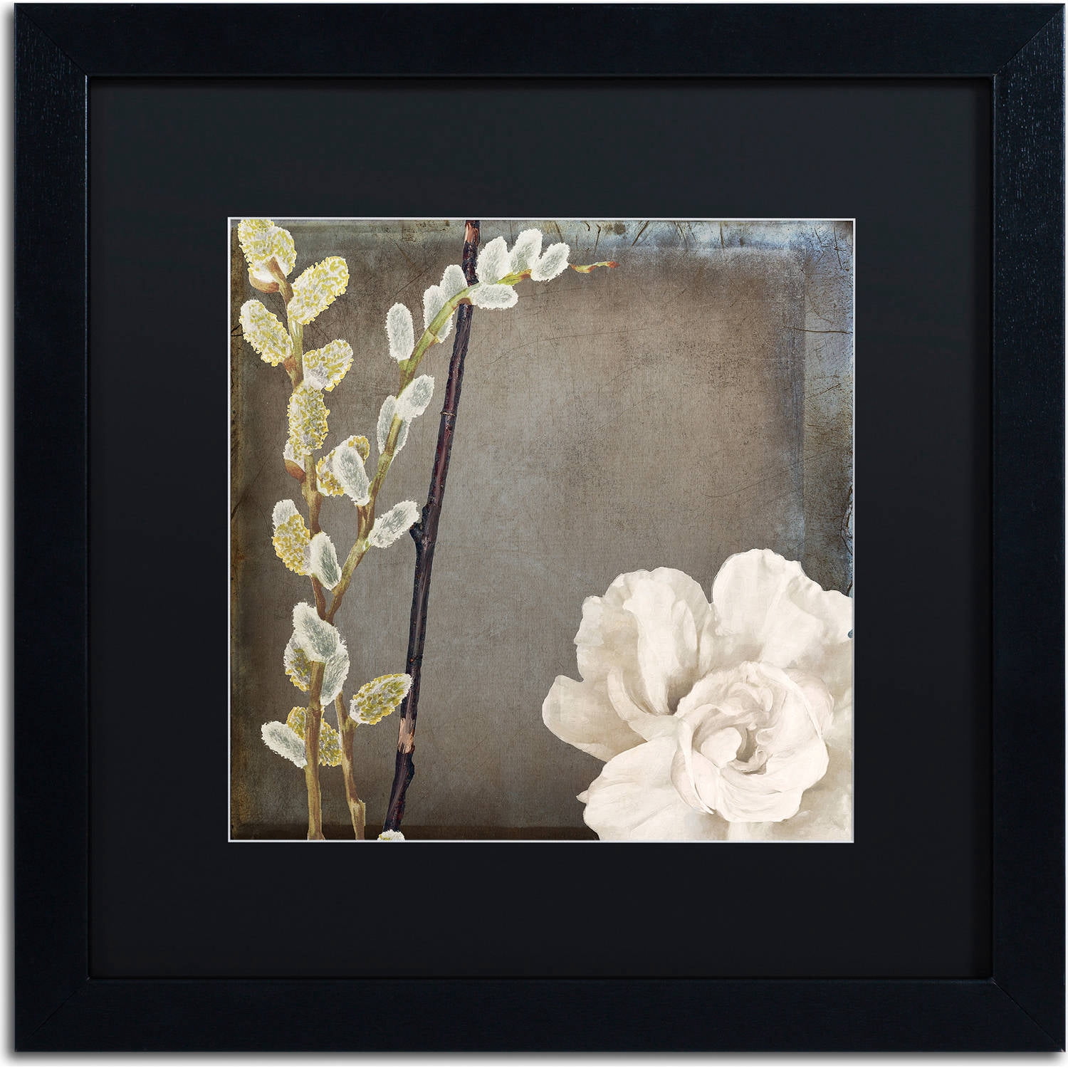 Trademark Fine Art "India I" Canvas Art by Color Bakery, Black Matte, Black Frame
