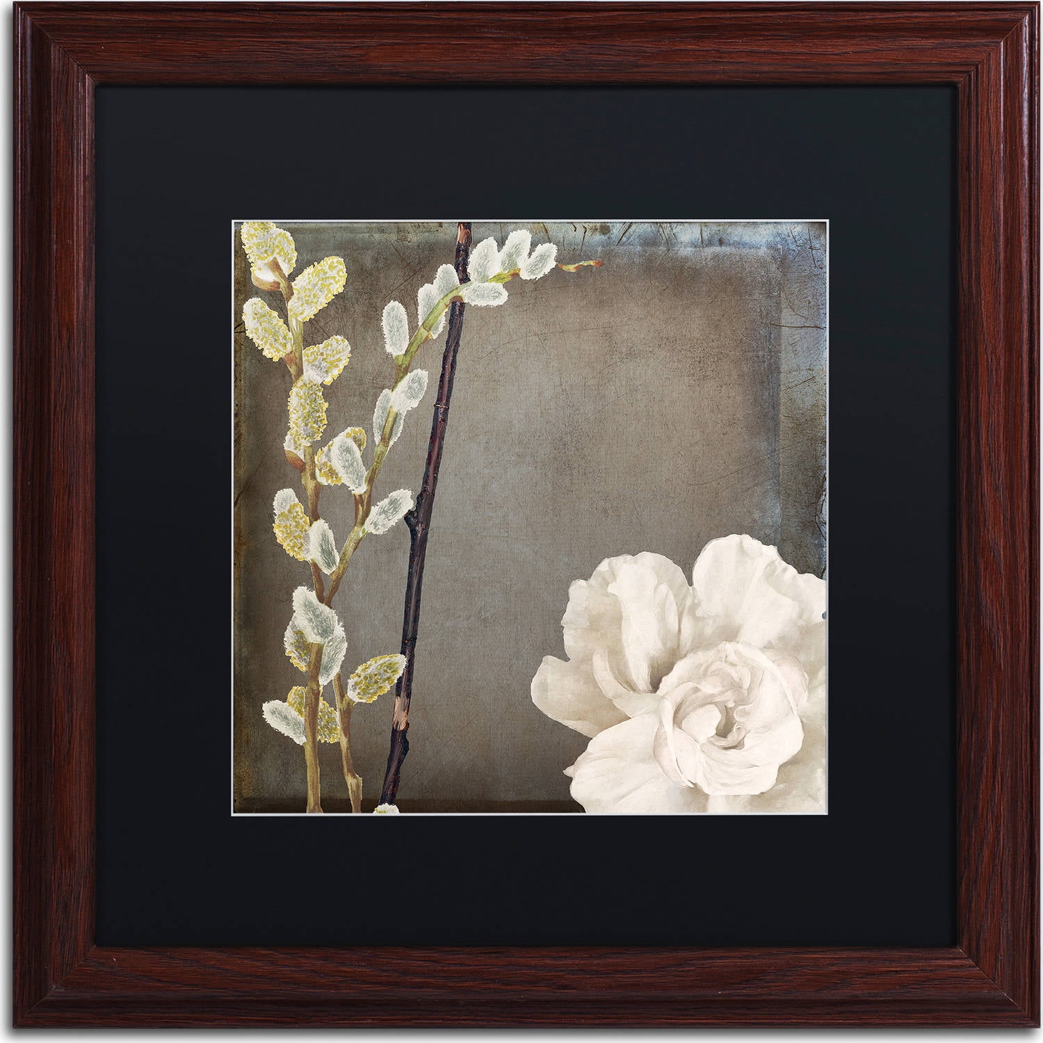 Trademark Fine Art "India I" Canvas Art by Color Bakery, Black Matte, Wood Frame