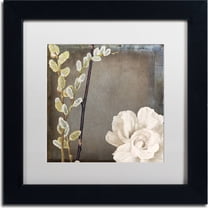 Trademark Fine Art "India I" Canvas Art by Color Bakery, White Matte, Black Frame