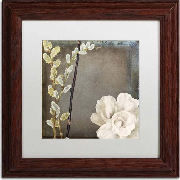 Trademark Fine Art "India I" Canvas Art by Color Bakery, White Matte, Wood Frame