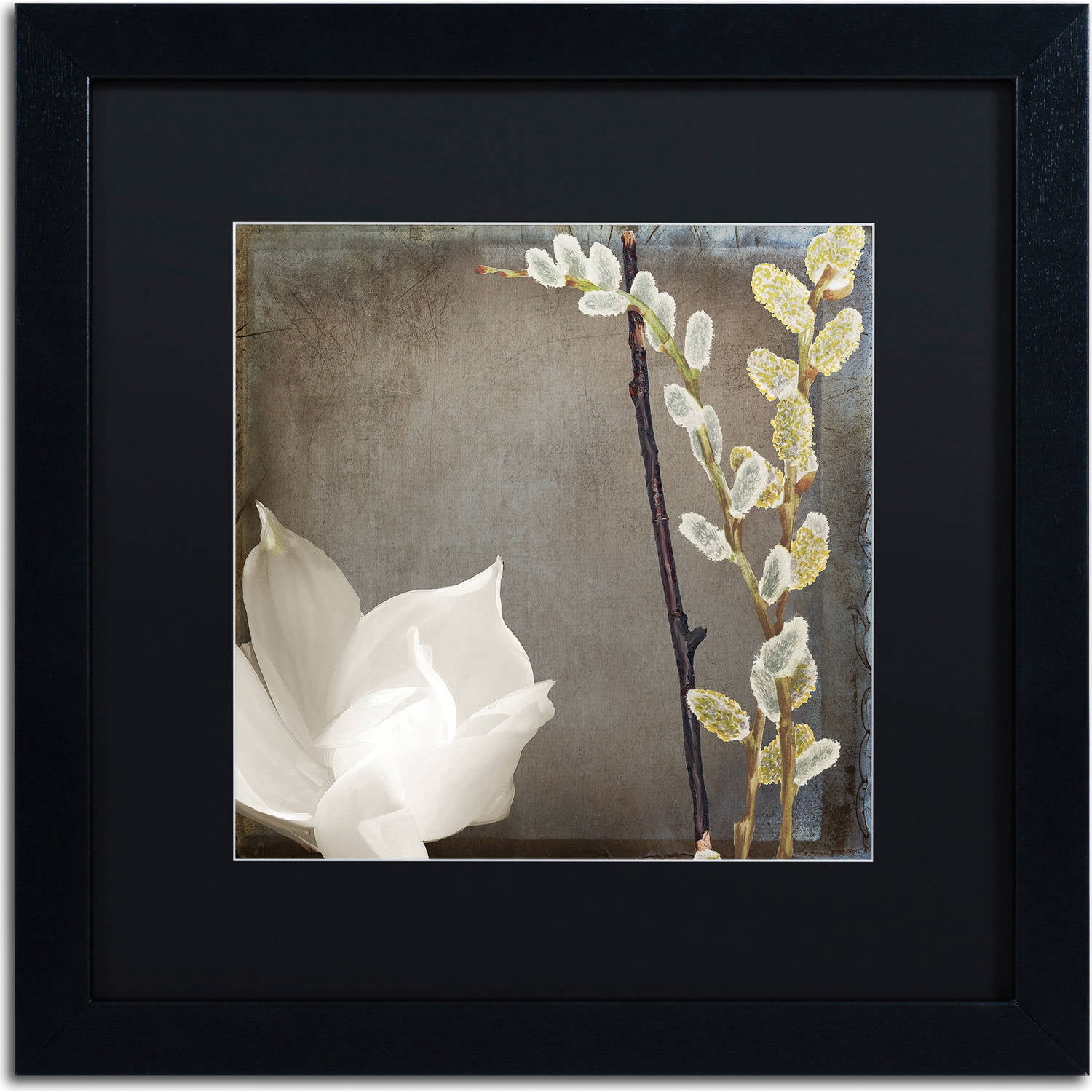 Trademark Fine Art "India II" Canvas Art by Color Bakery, Black Matte, Black Frame